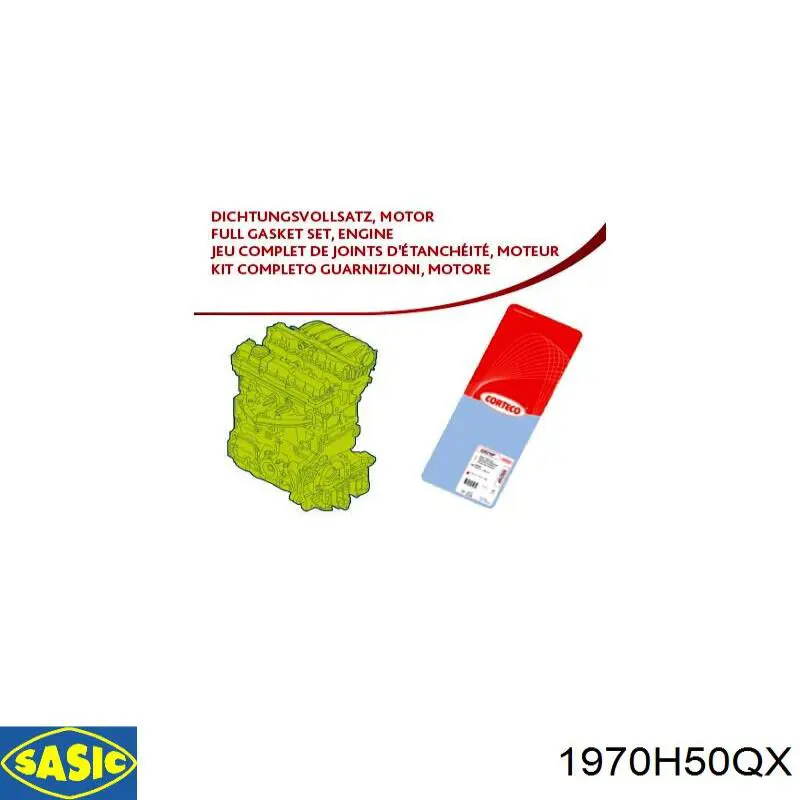 Полный комплект прокладок двигателя Peugeot/Citroen 00000197H5 цена, от 60.41 USD