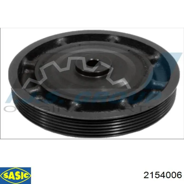 Шкив коленвала (демпфер) Sasic 2154006 цена, от 43.20 USD