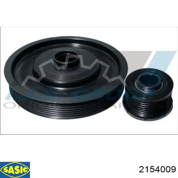 Демпфер коленвала Sasic 2154009