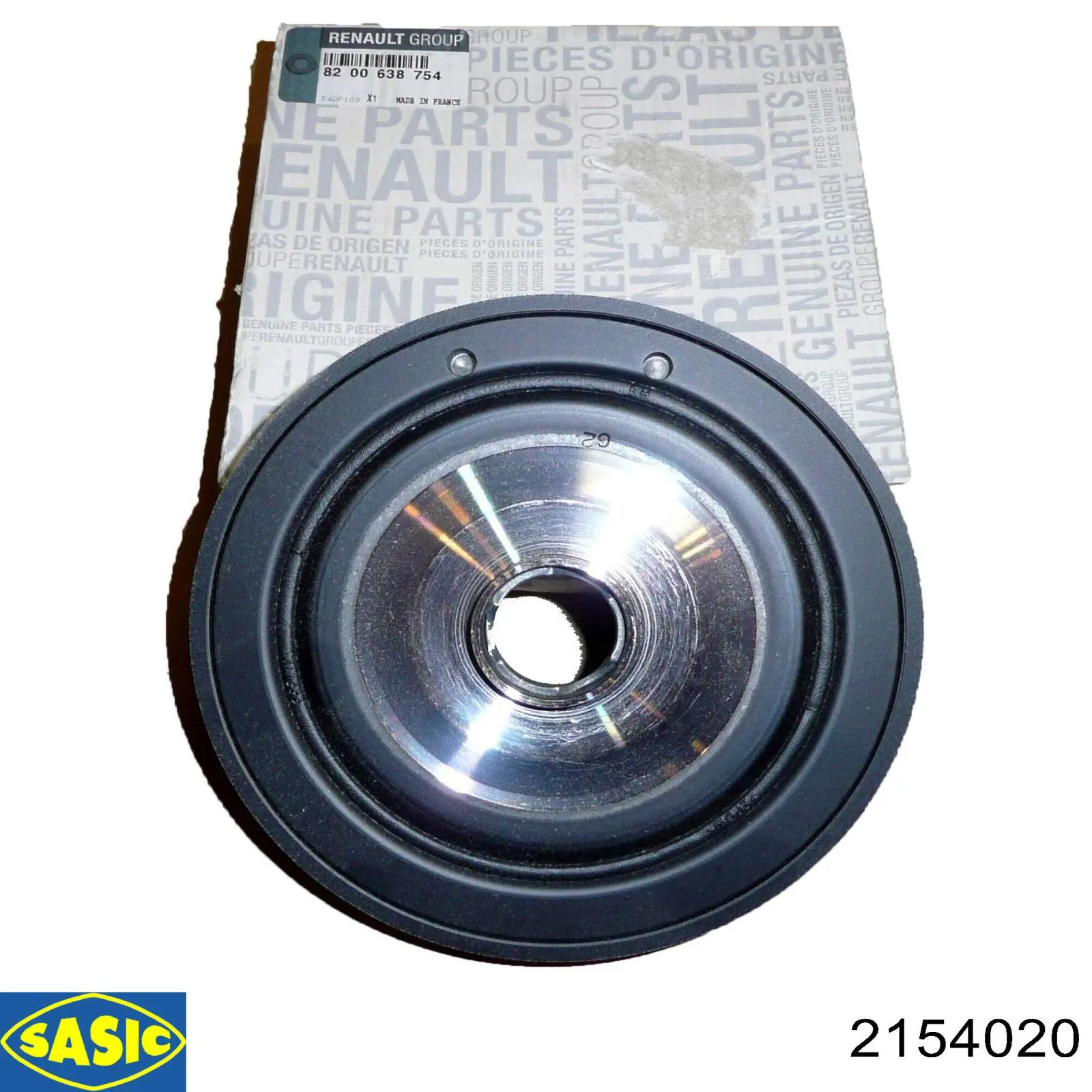 Купить 2154020 Sasic Шкив-демпфер коленвала