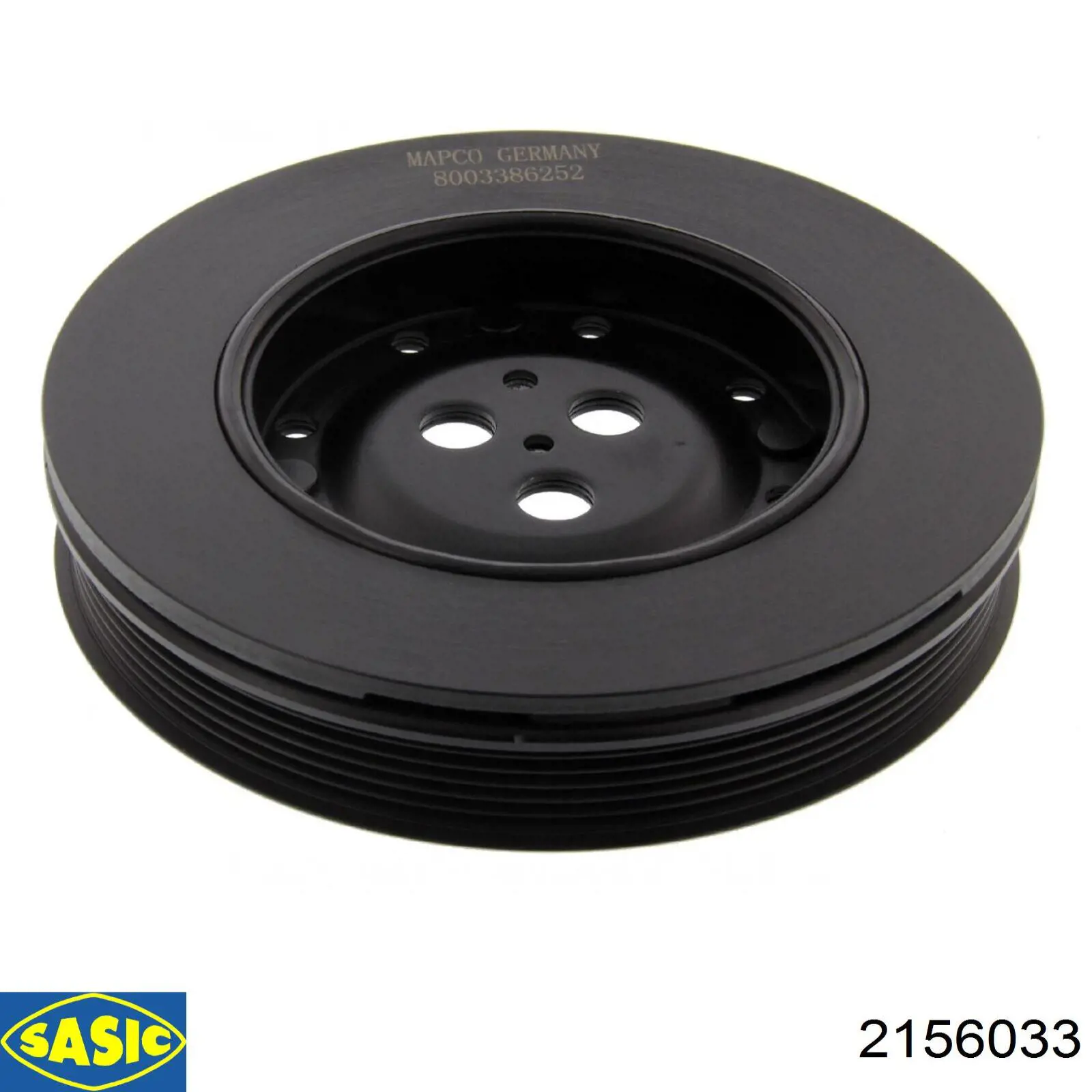 Шкив коленвала (демпфер) Sasic 2156033 цена, от 64.22 USD