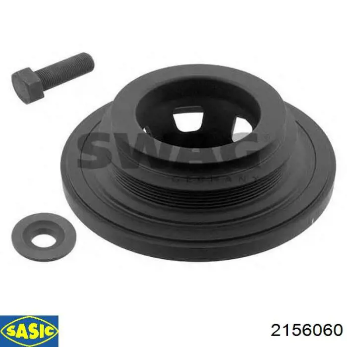 Шкив коленвала (демпфер) Sasic 2156060 цена, от 120.81 USD
