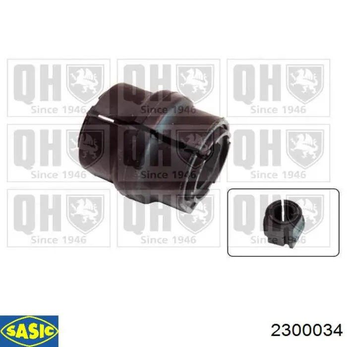 Втулка переднего стабилизатора Sasic 2300034 цена, от 3.03 USD