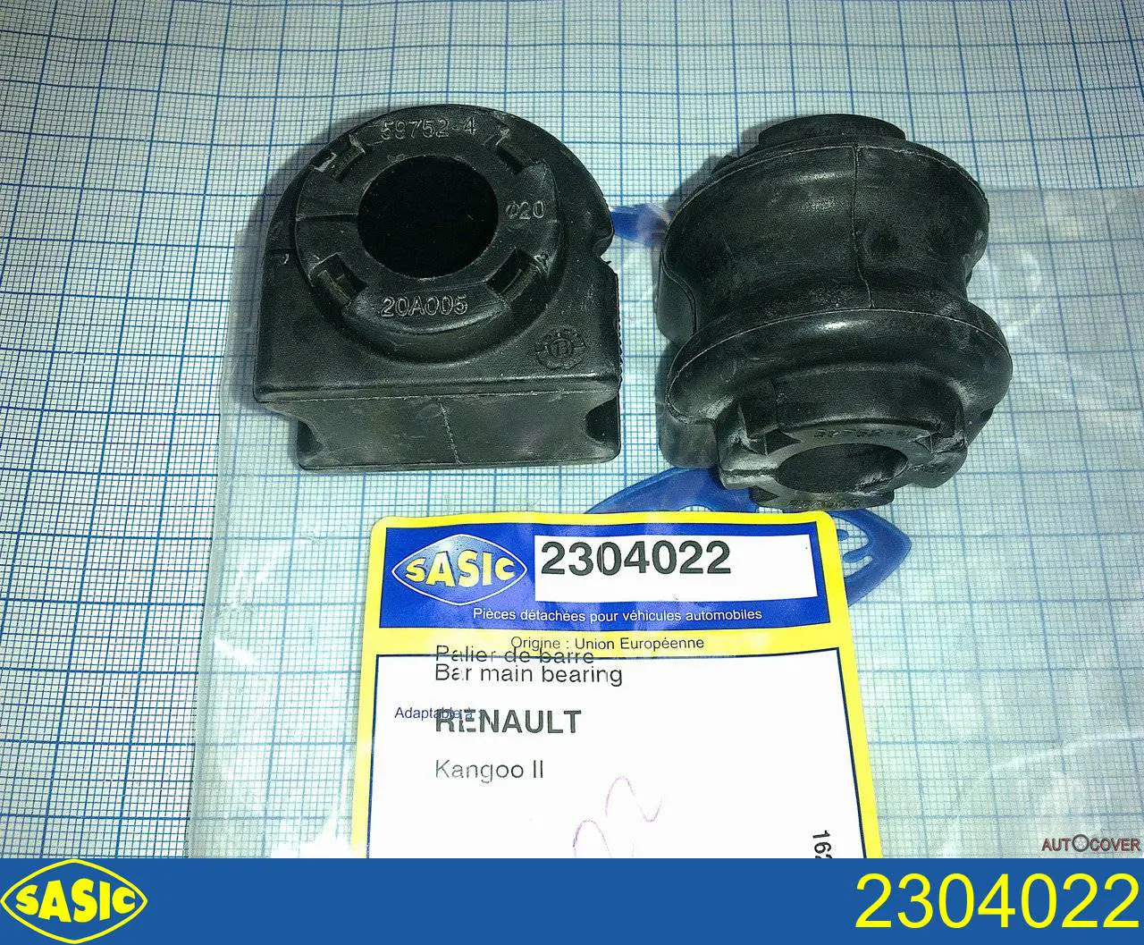 Втулка переднего стабилизатора Sasic 2304022 цена, от 3.22 USD