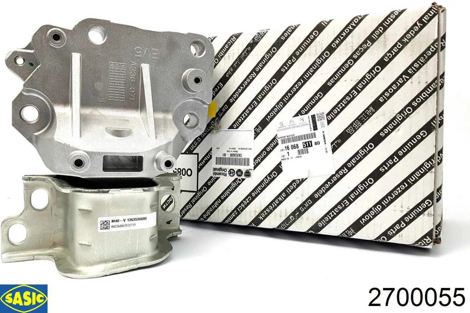 010636 Magneti Marelli Подушка (опора) двигателя, левая