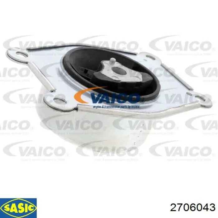Гидроопора двигателя левая Sasic 2706043 цена, от 26.81 USD