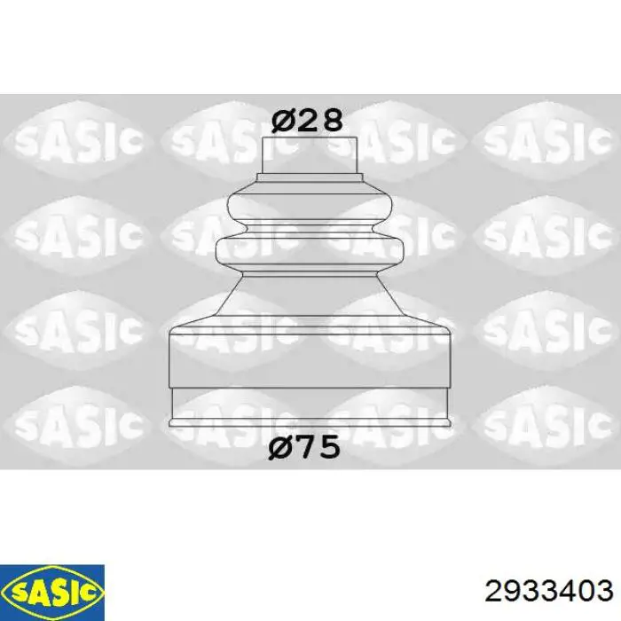 Пыльник ШРУСа наружный 401376 Hart