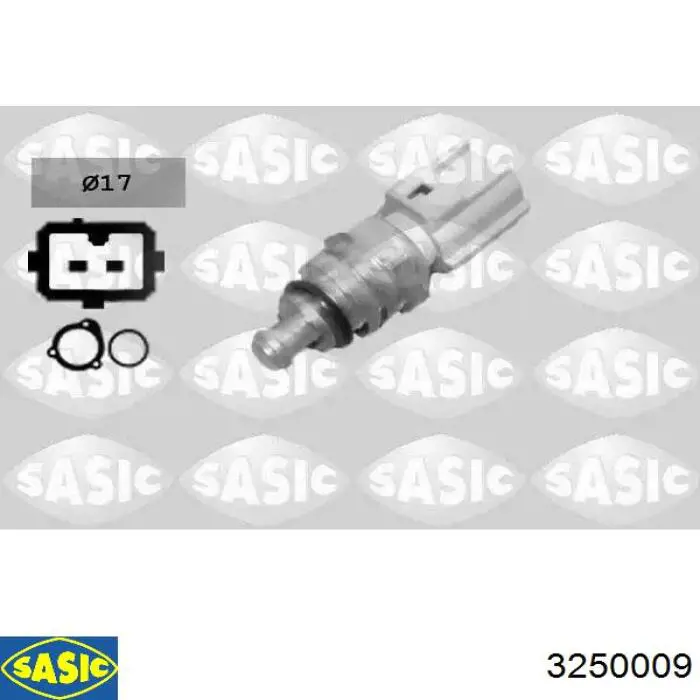 Sensor de temperatura del refrigerante 3250009 Sasic