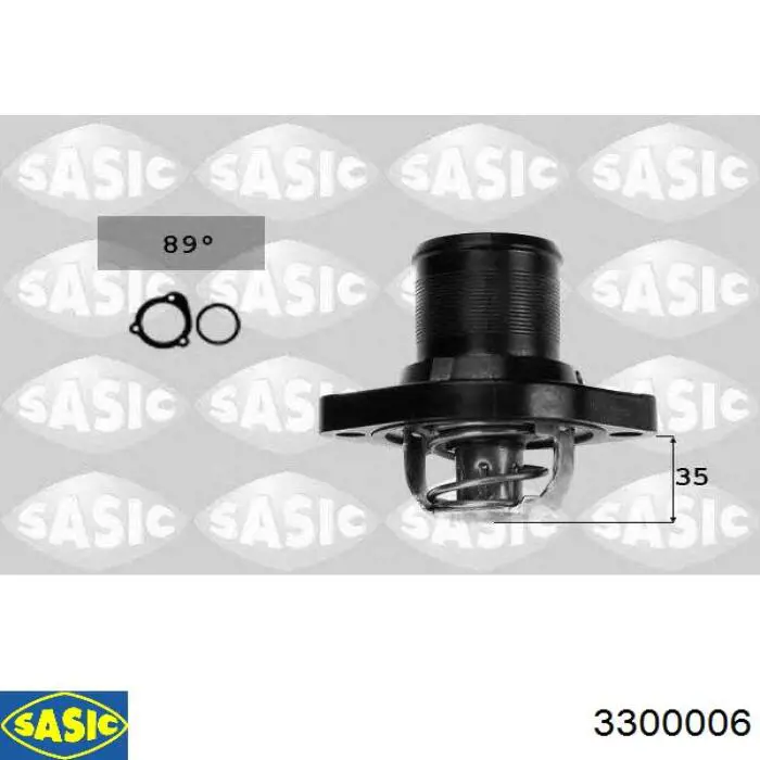 3300006 Sasic Авто термостат