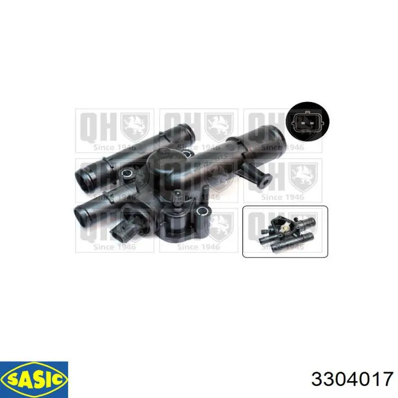 Термостат в корпусе Sasic 3304017 цена, от 22.86 USD