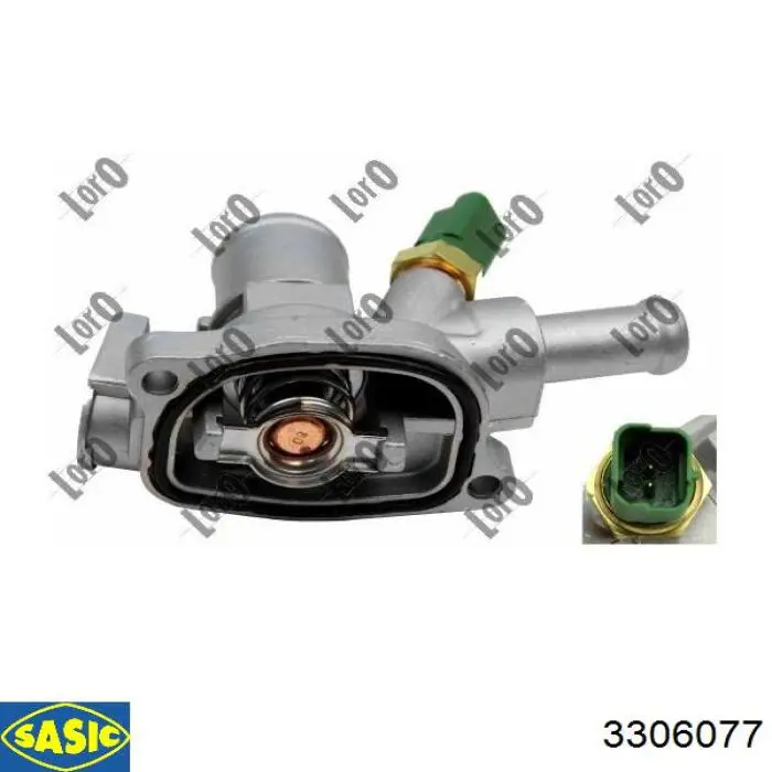 Термостат в сборе Sasic 3306077