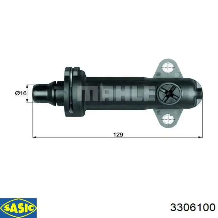 Купить 3306100 Sasic Термостат системы EGR