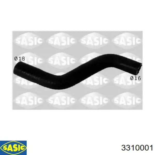 Купить 3310001 Sasic Трубка (шланг) отвода масла от турбины