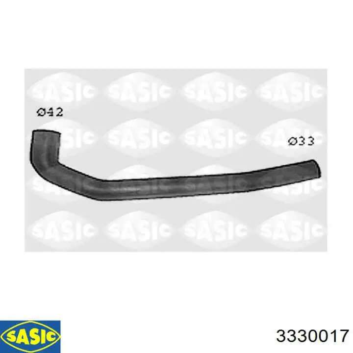 Шланг/патрубок интеркуллера Sasic 3330017 цена, от 21.50 USD