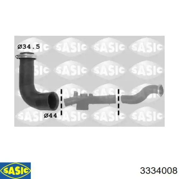 Шланг/патрубок интеркуллера Fast FT61846 цена, от 11.45 USD