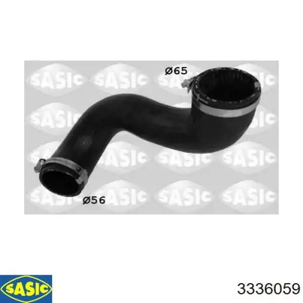 Патрубок интеркулера CC116K863CE Ford