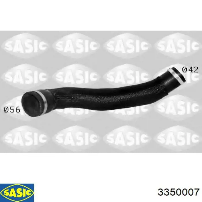 Патрубок интеркулера 3350007 Sasic