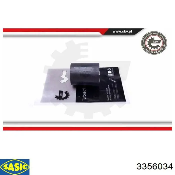 Шланг/патрубок интеркуллера Sasic 3356034 цена, от 7.39 USD