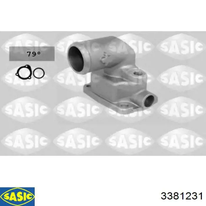 Термостат в сборе Sasic 3381231