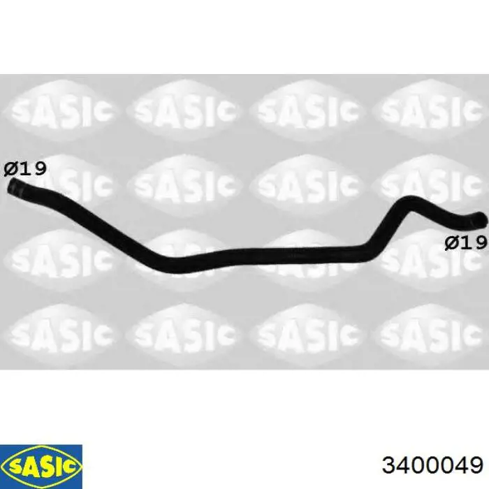 Шланг радиатора охлаждения Sasic 3400049 цена, от 8.64 USD