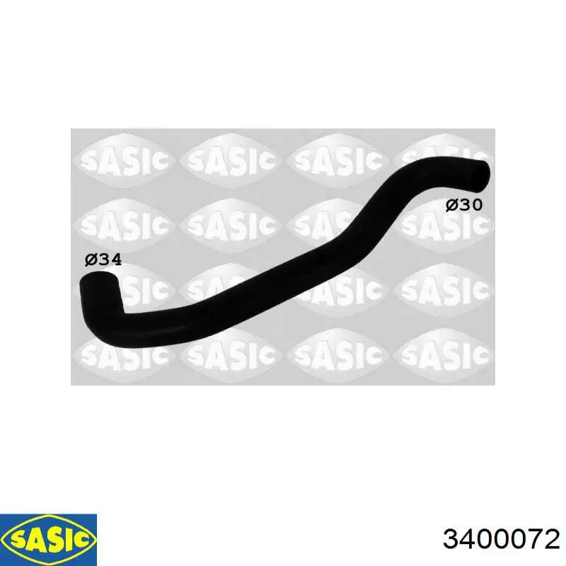Шланг радиатора, нижний Sasic 3400072 цена, от 10.14 USD