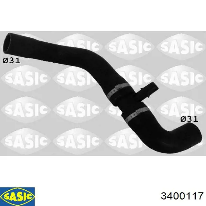 Купить 3400117 Sasic Шланг радиатора охлаждения нижний