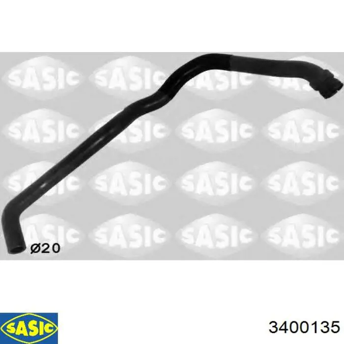Шланг радиатора печки обратка Sasic 3400135 цена, от 28.18 USD