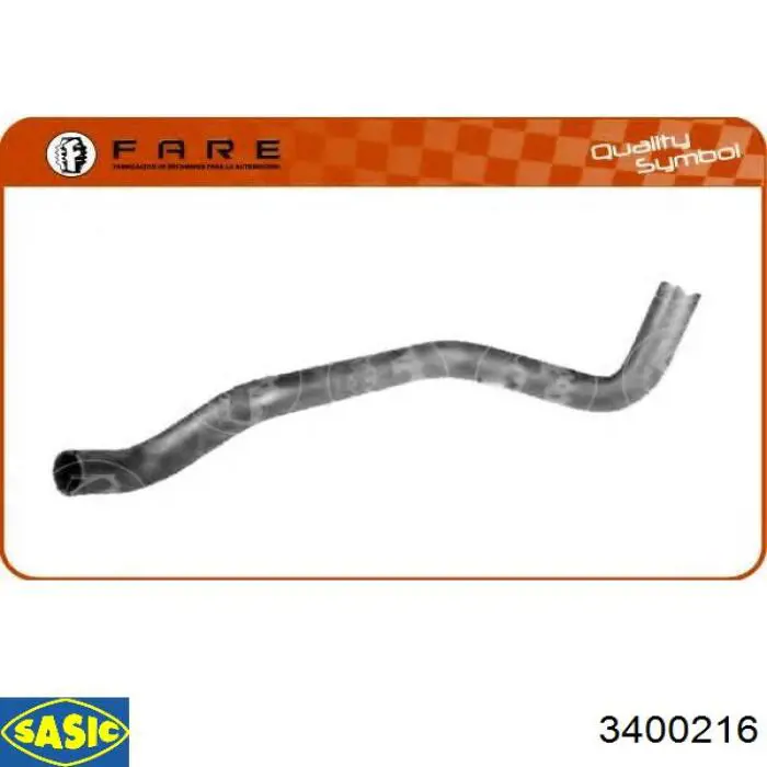 Нижний шлаг радиатора охлаждения 3400216 Sasic