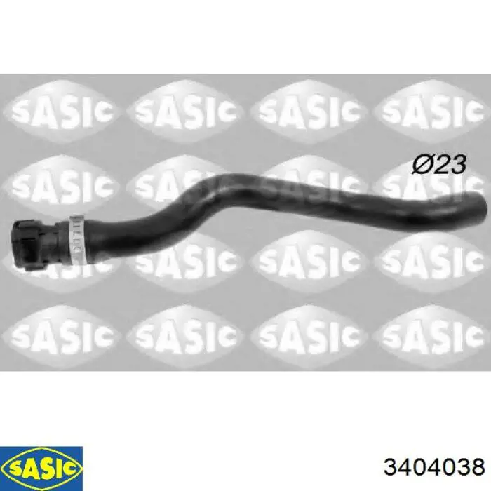 Шланг радиатора охлаждения Sasic 3404038 цена, от 7.99 USD
