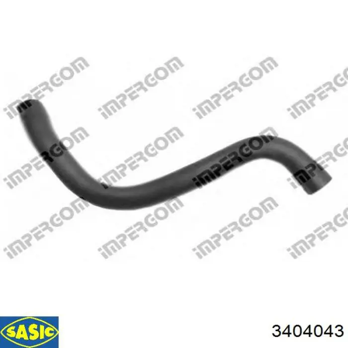Патрубок системы охлаждения Sasic 3404043