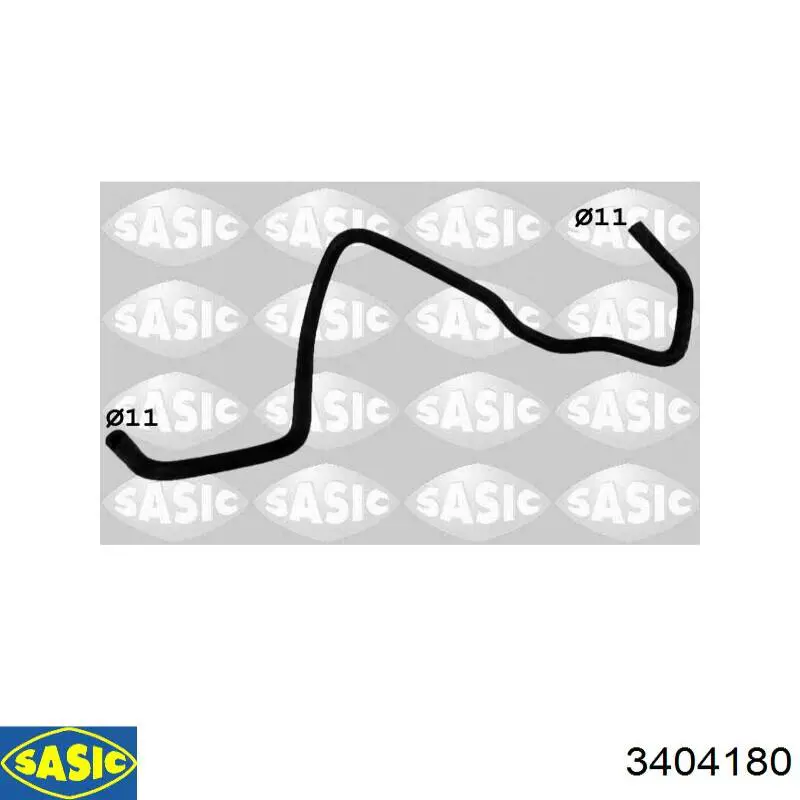 Шланг радиатора охлаждения Sasic 3404180 цена, от 18.57 USD