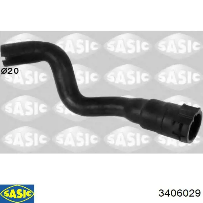 Купить 6336103 Opel Шланг радиатора охлаждения нижний