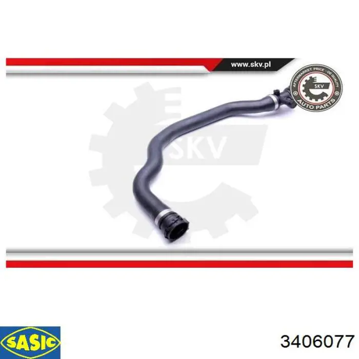Шланг радиатора охлаждения Sasic 3406077 цена, от 32.41 USD