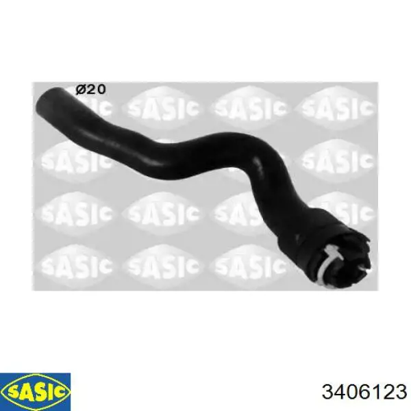 Шланг отопителя обратка R18134 Rapro