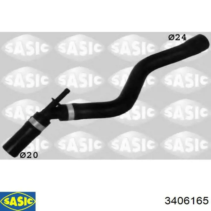 Шланг радиатора охлаждения Sasic 3406165 цена, от 27.71 USD