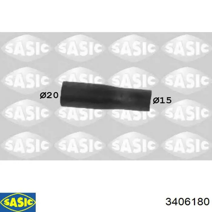 Шланг расширительного бачка, верхний Sasic 3406180