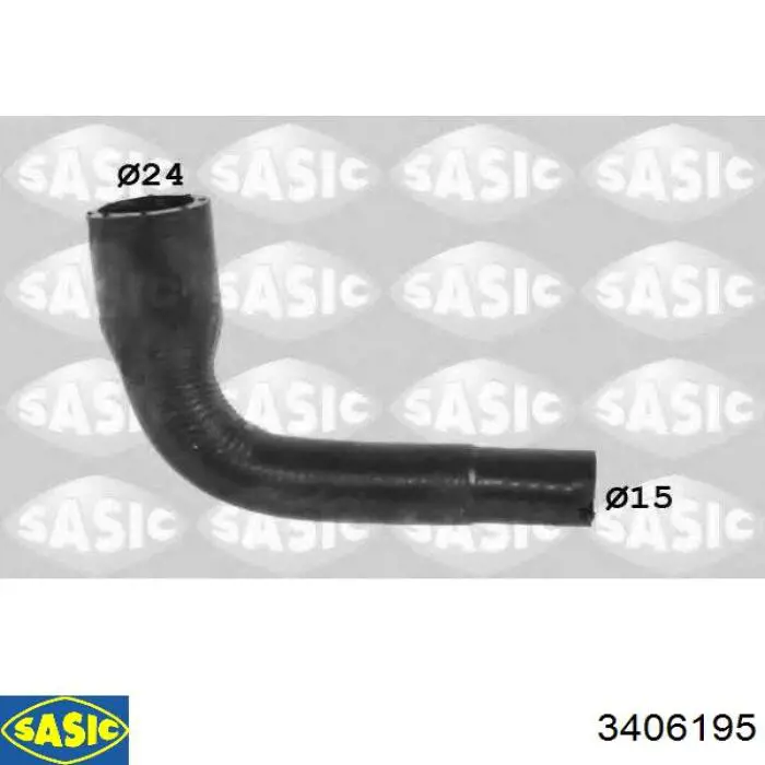 Шланг радиатора охлаждения Sasic 3406195 цена, от 7.50 USD
