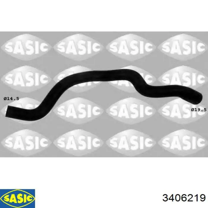 Шланг радиатора, нижний Sasic 3406219 цена, от 15.18 USD