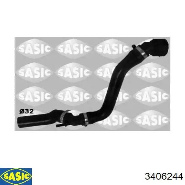 Купить 3406244 Sasic Патрубок радиатора