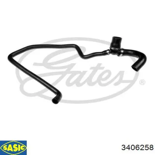 Шланг радиатора, нижний Sasic 3406258 цена, от 23.43 USD