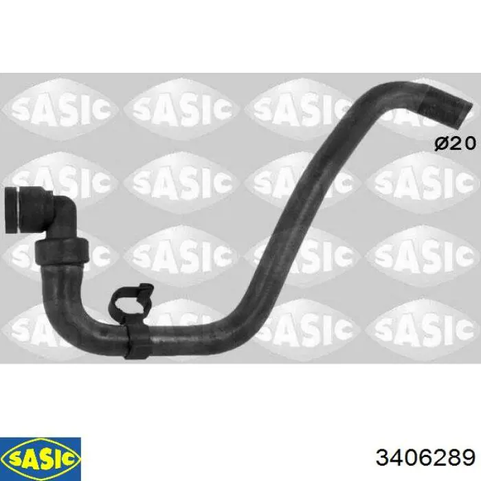 Шланг радиатора, нижний Sasic 3406289 цена, от 27.48 USD