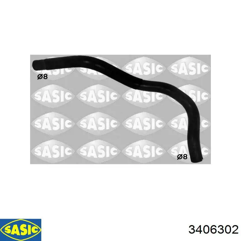 Шланг радиатора охлаждения Sasic 3406302 цена, от 13.53 USD