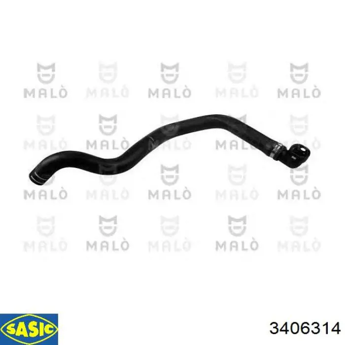 Шланг радиатора, нижний Sasic 3406314 цена, от 27.76 USD