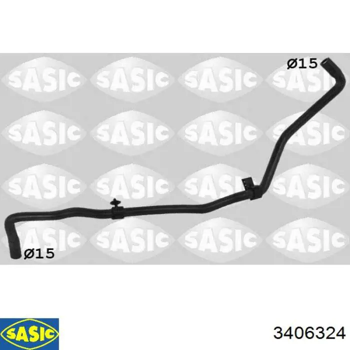Шланг расширительного бачка нижний Sasic 3406324 цена, от 21.65 USD