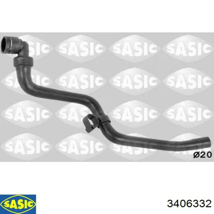 Патрубок отопителя Sasic 3406332 цена, от 9.01 USD