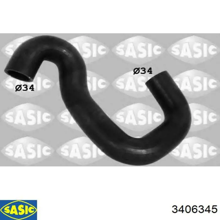 Шланг радиатора охлаждения Sasic 3406345 цена, от 47.45 USD