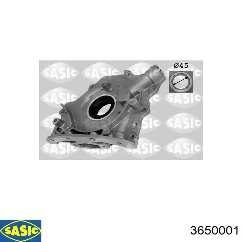 Помпа масляная Sasic 3650001 цена, от 84.79 USD