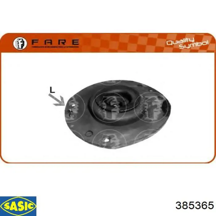 Опора амортизатора переднего левого Sasic 385365 цена, от 27.02 USD