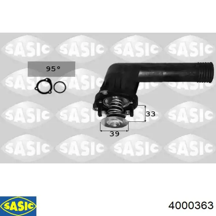 Термостат в сборе Sasic 4000363