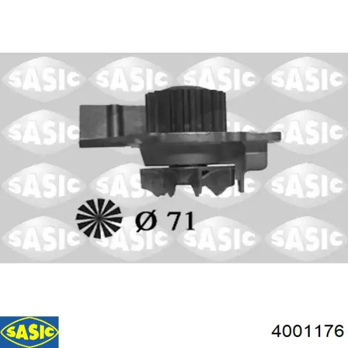 Водяной насос Sasic 4001176